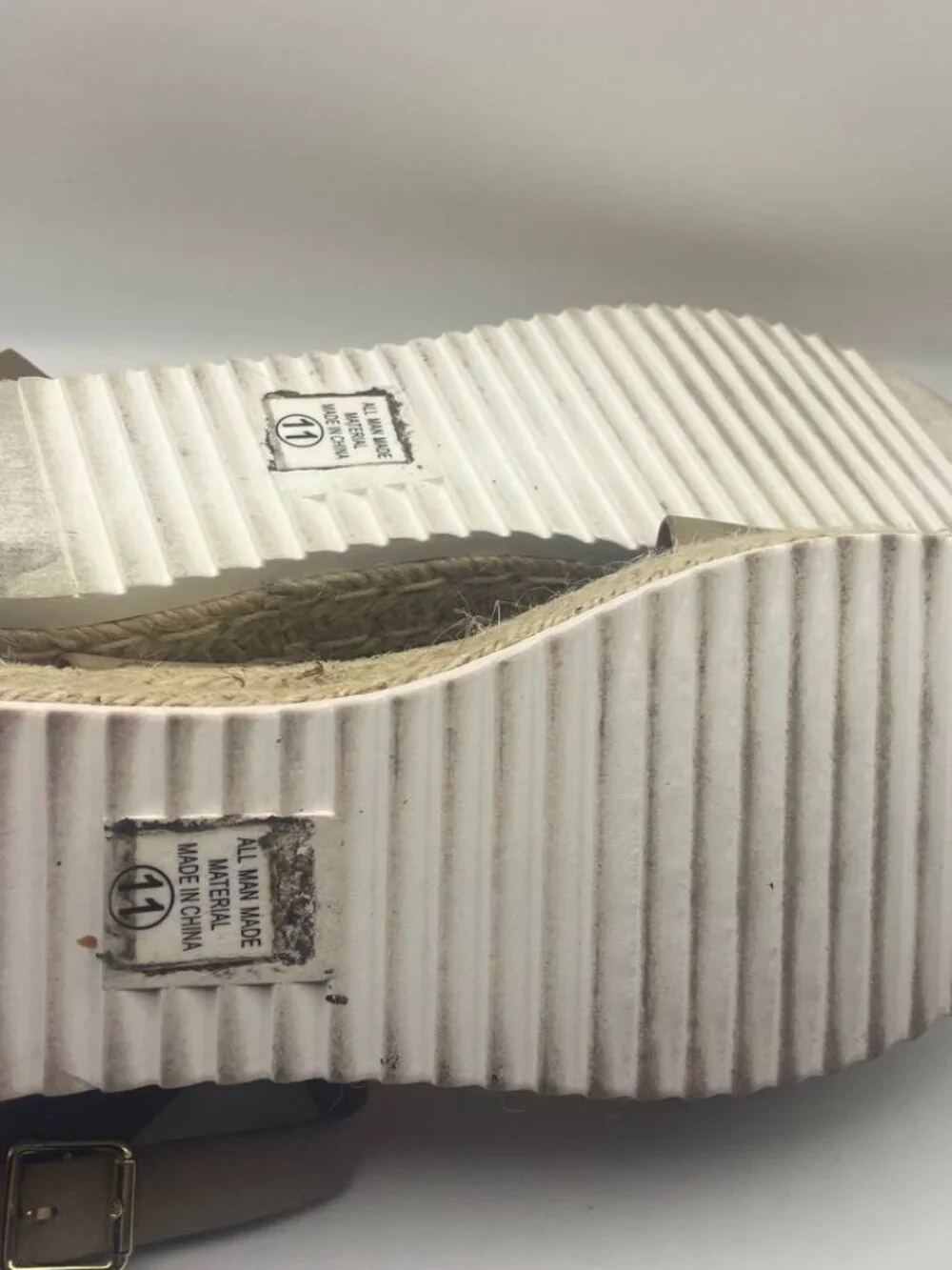Soda espadrille platform